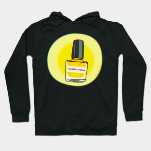 Sunshine Yellow Nail Polish Hoodie